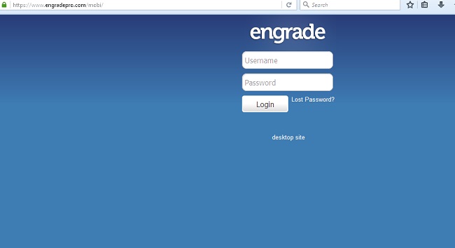 Engrade Pro Mobile Login