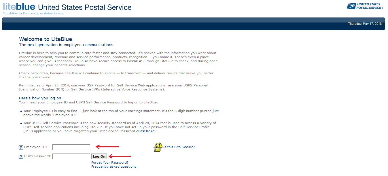liteblue login
